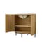 James Martin Vanities Bellamy 36in Single Vanity, Rustic Oak w/ Carrara Marble Top D300-V36-RSO-CAR - alternate 3
